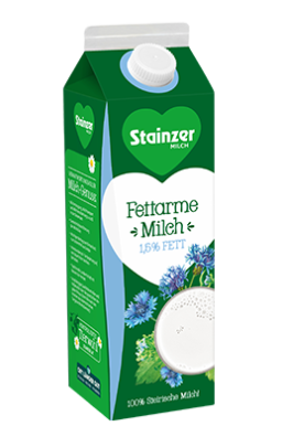Stainzer Fettarme Milch 1,5% Fett 1L