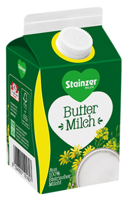 Stainzer Buttermilch 0,9% Fett 500g