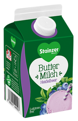 Stainzer Buttermilch mit Heidelbeer0,5L