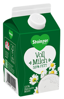 Stainzer Vollmilch 3,5% Fett 0,5L