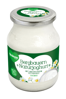 Stainzer Bergbauern Naturjoghurt im Mehrwegglas