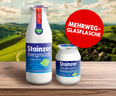 Stainzer Bergmilch ist Osterreichs Geschmacks-Sieger!