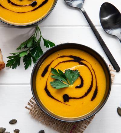 Kürbiscremesuppe