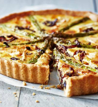 Spargel Quiche