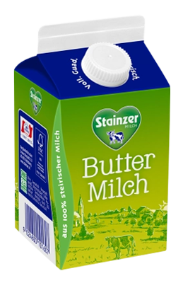 Stainzer Buttermilch 0,9% Fett 500g