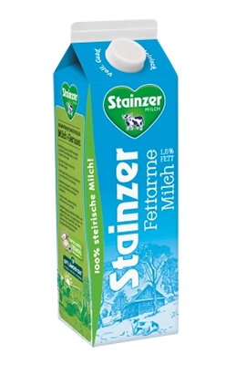 Stainzer Fettarme Milch 1,5% Fett 1L