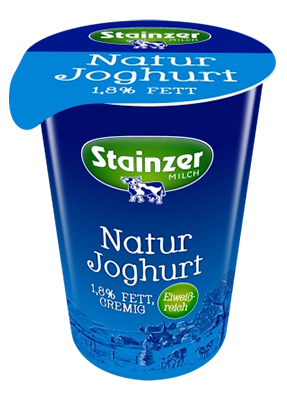 Stainzer Naturjoghurt gerührt 1,8% Fett 250g
