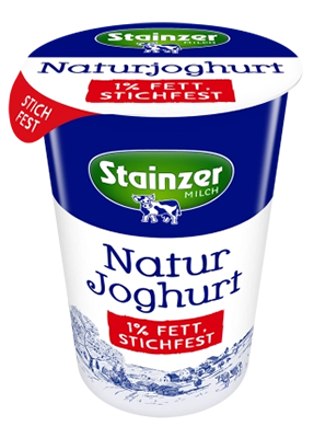 Naturjoghurt stichf. 1% 250g