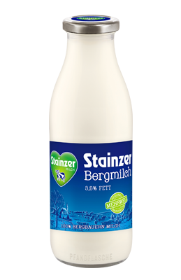 Stainzer Bergmilch 3,5% Fett 1L